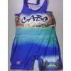 Classical Sublimation Digital Printing Wrestling Clothes Brand Heat Transfer Leggings thumbnail-1