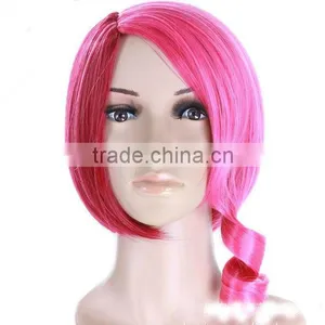Wholesale Cheap Hair Full Lace Wig,Synthetic Hair for Braiding,Short Natural Hair Wigs,Yiwu Catalog Dubaa Fashion thumbnail-1