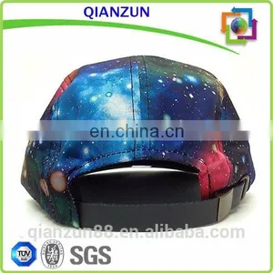 Latest Customized 5 Panel Jocky Cap All Over Digital Printing Silk Lining Nylon thumbnail-2