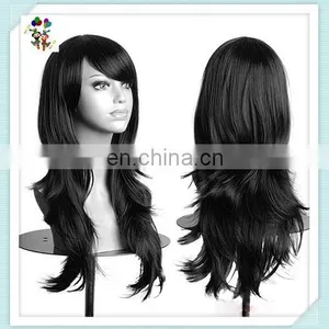 Colors Long Wave Party Fancy Dress Synthetic Wigs Cosplay HPC-0038 thumbnail-2