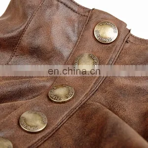 Steampunk Punk Rave Men's Leather Shoulder-neck Harness S-207 thumbnail-6