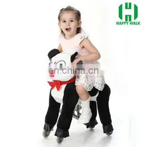 2017 Hot Sale Mechanical Horse for Sale, Plush Horse Ride-on for Kids, Walking Pony Toy thumbnail-5