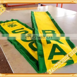 Factory Direct Custom Design Knit Soccer Fans Scarf thumbnail-1
