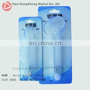 2015 Hotselling Plastic Acrylic Paper Circle Cutter Ones Special for Making 58mm Button Badges thumbnail-1