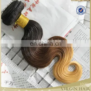 100% Cheap Two Tone Brazilian Hair Weave,613 Blonde Hair Weave thumbnail-6