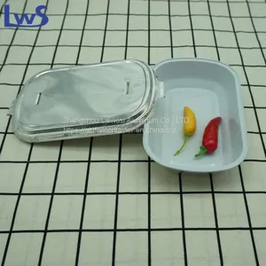 Wholesale High Quality Airline Food Packaging Disposable Smooth Wall Aluminum Foil Container thumbnail-4