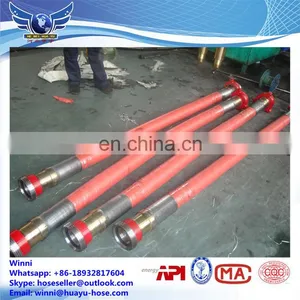 4 Inch Steel Wire Spiral Hydraulic Hose Rotary Oil Drilling Hose Vibrator Hose thumbnail-1