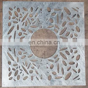 Square Corten Tree Grids/grille thumbnail-4