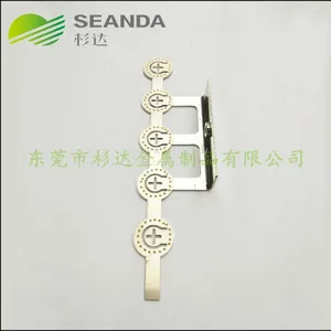Customized Bright Nickel Plated Copper Busbar for Battery Pack Connector thumbnail-2