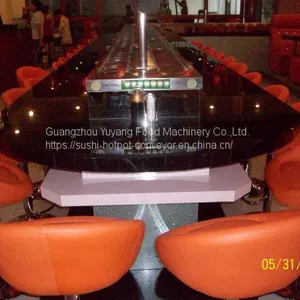 Sushi Conveyor Belt System Food Delivery System Sushi Belt - Manufacturer: Michaeldeng@gdyuyang.com thumbnail-2