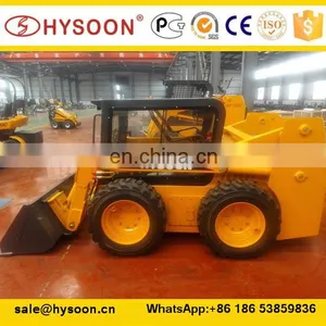 Agricultural Machine Skidsteer With Earth Bucket With Teeth thumbnail-3