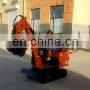 Cheapest 800kg Crawler Mini Excavator With CE Certificate for Sale thumbnail-1