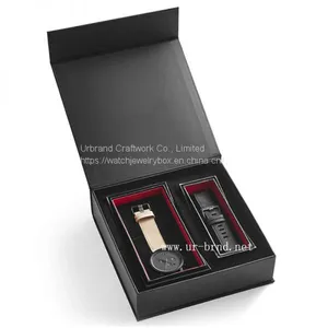 Custom Luxury Paper Cardboard Packing Wristwatch Watch Gift Box Watch Box Packaging Box For Watches thumbnail-1