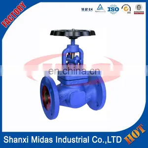 DIN3202 F1 Cast Iron Rising Stem Globe Valve DN50 PN16 thumbnail-5