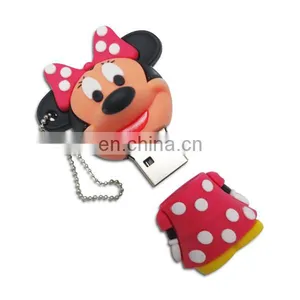 Wholesale PVC Material Cartoon Anime Character Custom Usb Flash Drive thumbnail-1