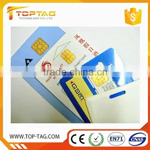 ISO7816 Contact Smart ic Card, ISO CR80 Smart Card,free Sample 125KHz, ISO18000-2, EM4200, EM4102, Contact Smart Card thumbnail-1
