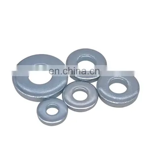 Mild Steel BSW BS4320 Flat Round Pressure Washer Asme b 18.22.1 Threaded Washer Zinc Plated thumbnail-4