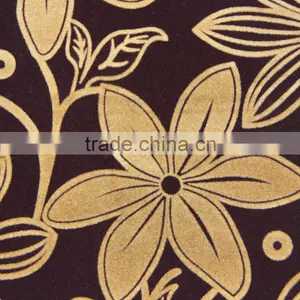 New Arrival Flock on Flock for Sofa Seat Cover Fabric /flocked Upholstery Fabric/flocked Sofa Fabric Velvet thumbnail-3