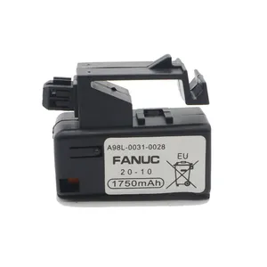 A98L-0031-0028 Battery 3V 1750mAh PLC FANUC Control Lithium Backup Batteries For Fanuc CNC System A02B-0323-K102 thumbnail-1