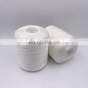 Bonded Leather Sewing Thread Round Waxed Thread Raw White thumbnail-2