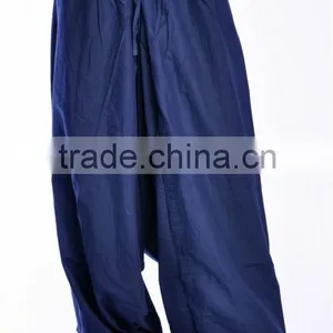 100% Cotton Multi Color Unisex Harem Pants Afghani Bottoms thumbnail-1