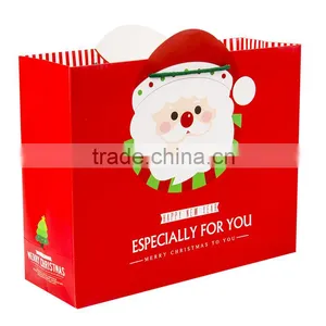 Custom Printed Low Cost Popular Hand Christmas Paper Bag Quality Choice thumbnail-2