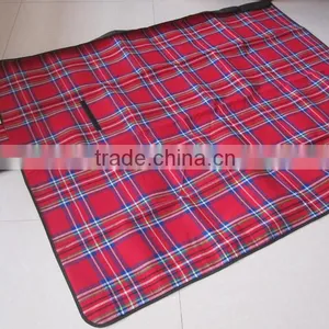 Top Quality Portable Fleece Picnic Mat for Camping Baby Crawl and Children Playing Eco Friendly Wholesale OEM thumbnail-5