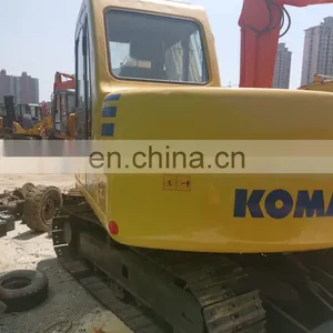 Cheap KOMATSU PC60 Mini Crawler Excavator 6 Ton Mini Crawler Digger Japan Made Komatsu Machine thumbnail-4