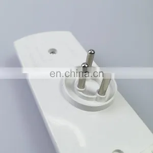 New Arrive Electric Socket Power 3 Round Pin Middle East Iron Brass Travel Adapter Plug thumbnail-5