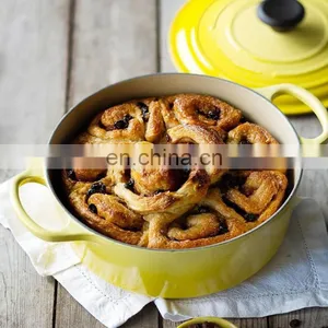 Large Cooking Korean Quality Enamel Price Casserole Cast Iron Pot Set thumbnail-3