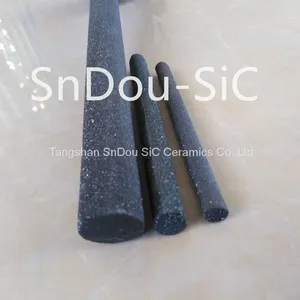 RSiC Pins Solid Bars Posts by 1650C Recrystallized SiC Ceramics in China Tangshan SnDou thumbnail-1