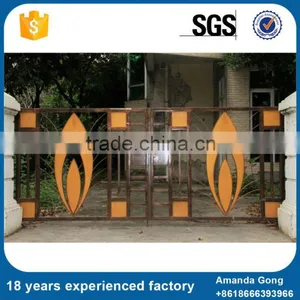 New Design Square Tubes Steel Tube Gate thumbnail-4