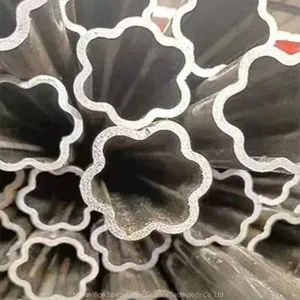 Heat Treatment Shape Steel Pipe Cold Drawn Welded Special Shaped Seamless Steel Tube thumbnail-5