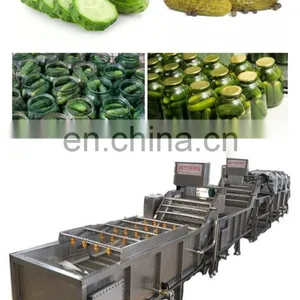 Pickles Cucumber Tomato Carrot Making Machine Equipment Pickled Vegetable Production Line thumbnail-3