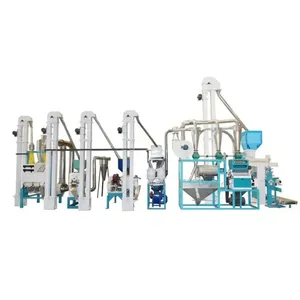 Corn Maize Flour Meal Bran Grits Processing Grinding Milling Machine thumbnail-1