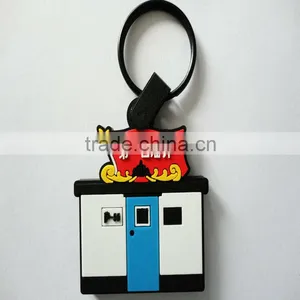 Soft Rubber PVC Cartoon Keychain From Factory, Cartoon Keyrings Wholesale thumbnail-1