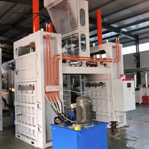 SBT-50T Double Working Unit Waste Recycled Fiber Hydraulic Bale Machine thumbnail-2