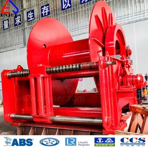Marine Ship Deck Equipment Shipyard Electric Boat Anchor Windlass 15t 25ton 30ton 35ton 60ton 100ton Vessel Hydraulic Slipway Towing Mooring Winch Manufacturer thumbnail-1