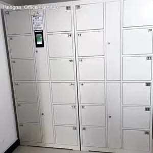 Apartment Building Electronic Locker - Package Delivery System With Mobile App Notification thumbnail-5