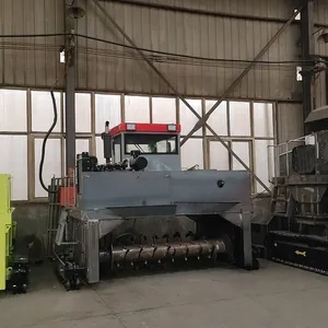 Professional Composting Fertilizer Equipment Moving Type Crawler Compost Turner Machine for Poultry Animal Manure thumbnail-6