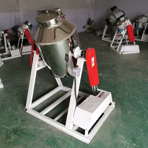 Double Cone Mixer Machine Herbs Spice Powder Mixer Dry Cassava Flour Mixer Machine thumbnail-5