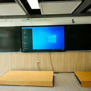Wall Mount 20 Points Multi-Touch Wireless Projection Smart Board 75 Inch Magnetic Nano Interactive Blackboard for School Teaching and Conference thumbnail-4