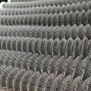 Customized Direct Factory Galvanized PVC Coated Chain Link Fence thumbnail-2