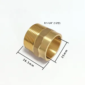 Brass Fittings,Socket Male Thread Joint,Adopting C37710 ,XGOCKWSJT thumbnail-2