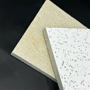 Acoustic Mineral Fiber Ceiling Tile for Commercial Building Soundproofing thumbnail-1