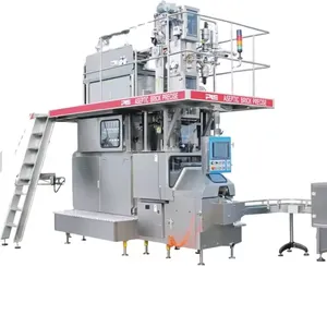 Dairy Machine China Low Price High Speed Automatic Juice Filling and Packing Machine Aseptic Carton Brick Box for Beverage Production Line Ice Cream Filling thumbnail-1
