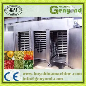 Industrial Hot Air Circulation Dish Dryer Plum Pepper Vegetable Hot Air Circulating Food Industrial Tray Dryer thumbnail-5