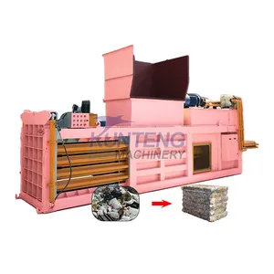 Automatic Hydraulic Horizontal Household Plastic Waste Municipal Solid Waste Baler EPC Projects thumbnail-1