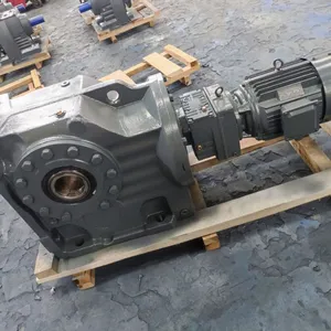 Gearmotor Converter System R/F/K/S Series Coaxial Parallel Shaft Gearbox Spiral Bevel Motor thumbnail-2