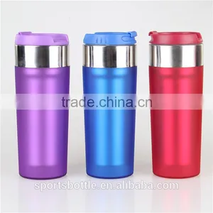New Design FOR YOU Double Wall Steal Inner AS Outer Travel Mug thumbnail-2